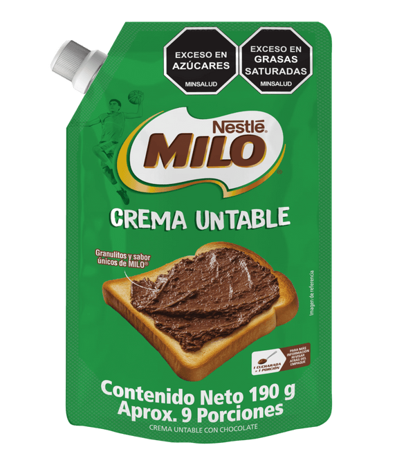 CREMA ESPARCIBLE MILO 190G