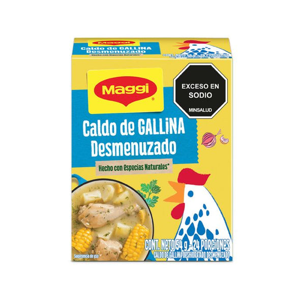 CALDO MAGGI 6U 54G DESMENUZADO SOBRES