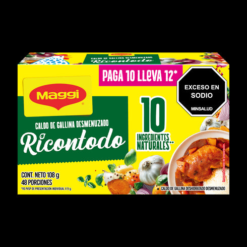 CALDO MAGGI PAG 10 LLV 12 108G RICONTODO
