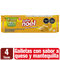 GALLETA SALTIN NOEL 4 TACOS QUESO MANTEQUILLA 450G