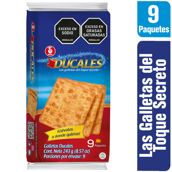 GALLETA DUCALES NOEL BSA 9X3 243G