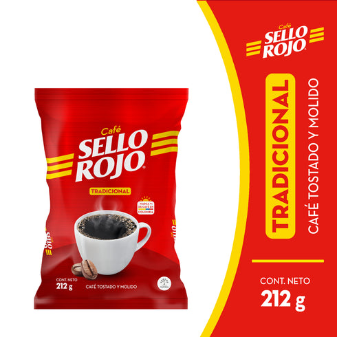 CAFÉ SELLO ROJO 212G BOLSA