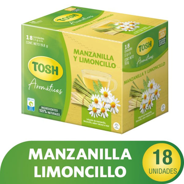 AROMATICA TOSH 18U 19.8G MANZANI/LIMONCI