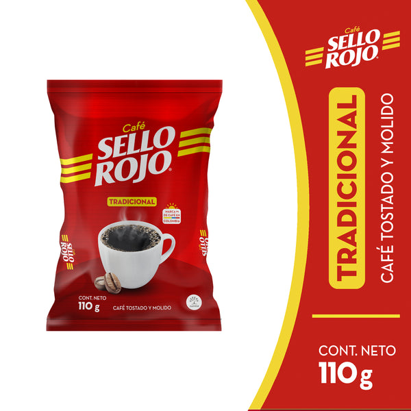 CAFE SELLO ROJO 110G FUERTE