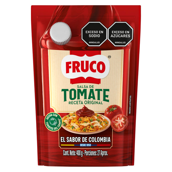 SALSA TOMATE FRUCO 400G