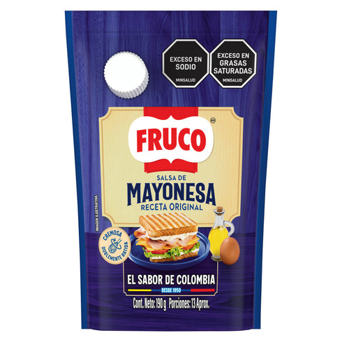 MAYONESA FRUCO 190G