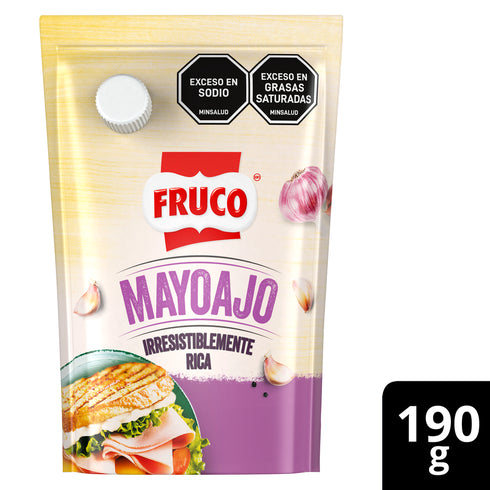SALSA FRUCO 190G MAYO AJO DOY PACK