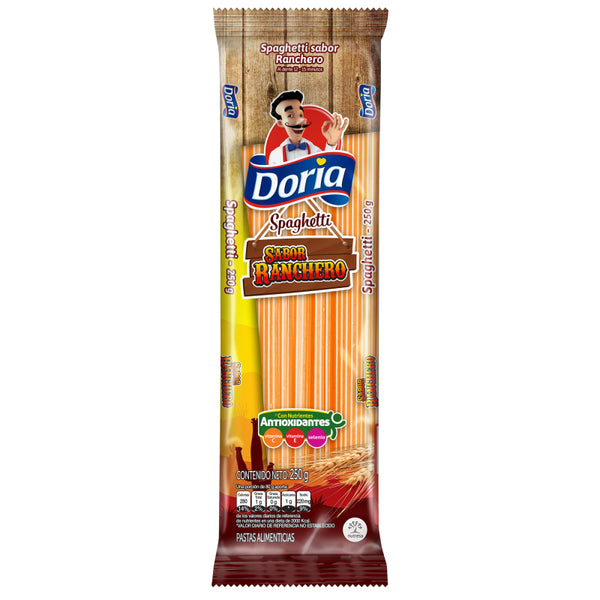 PASTA DORIA 250G SPAGUETTI RANCHERO