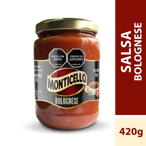 SALSA PASTA MONTICELLO 420G BOLOGNESE