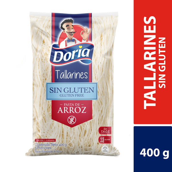 PASTA DORIA 400G TALLARIN SIN GLUTEN