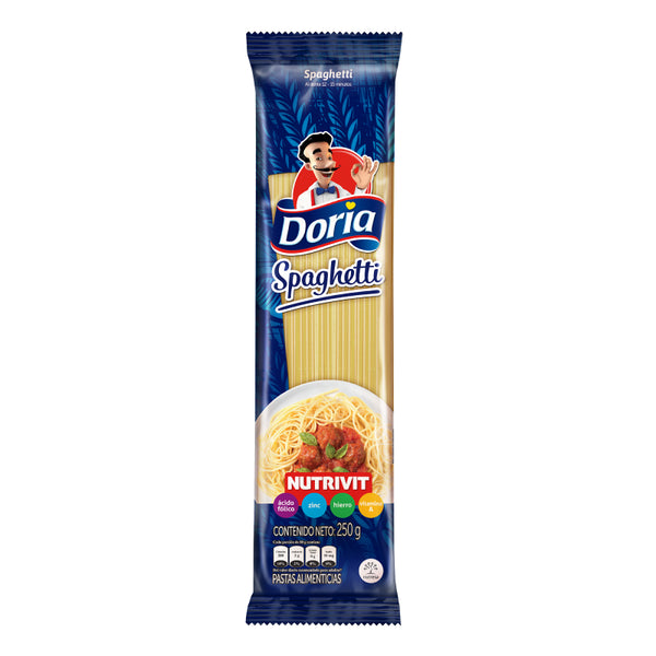PASTA DORIA 250G SPAGUETTI