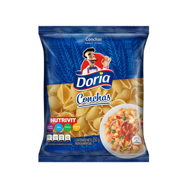 PASTA DORIA 250G CONCHA