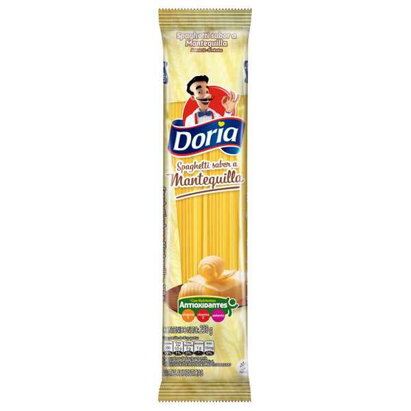 PASTA DORIA 250G SPAGUETTI MANTEQUILLA
