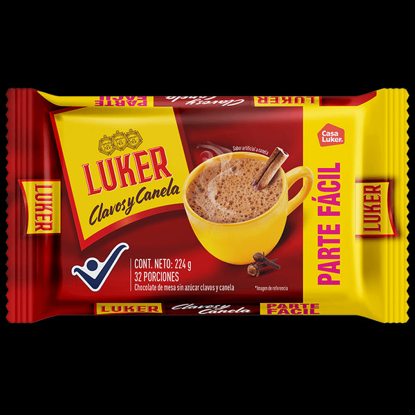 CHOCOLATE LUKER 224G AMARGO C/C P/FACIL