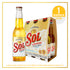 CERVEZA SOL 6U 330ML BOTELLA