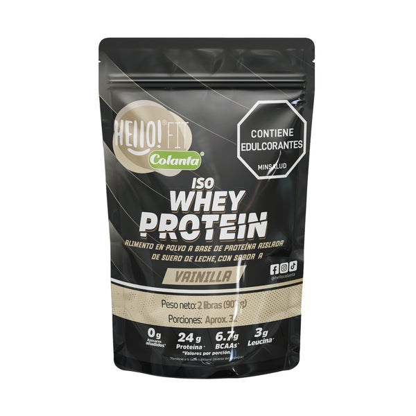 PROTEINA HELLO FIT COLANTA 907G VAINILLA