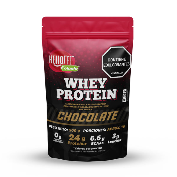 WHEY PROTEIN HELLO COLANTA 500G CHOCOLATE