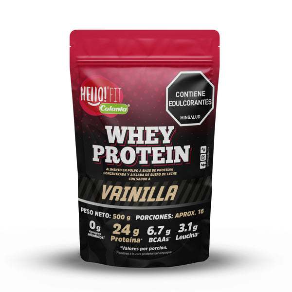 WHEY PROTEIN COLANTA 500G VAINILLA