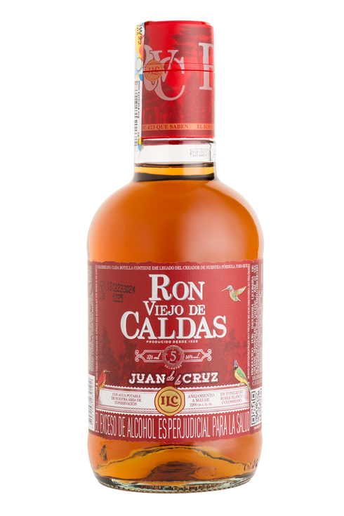 RON VIEJO DE CALDAS 375ML 5 AÑOS JUAN