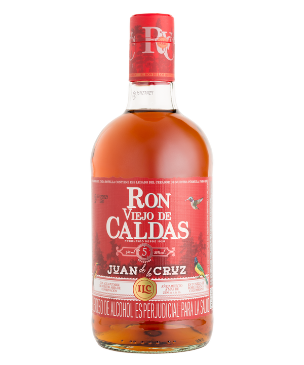 RON VIEJO DE CALDAS 750ML 5 ANOS JUAN