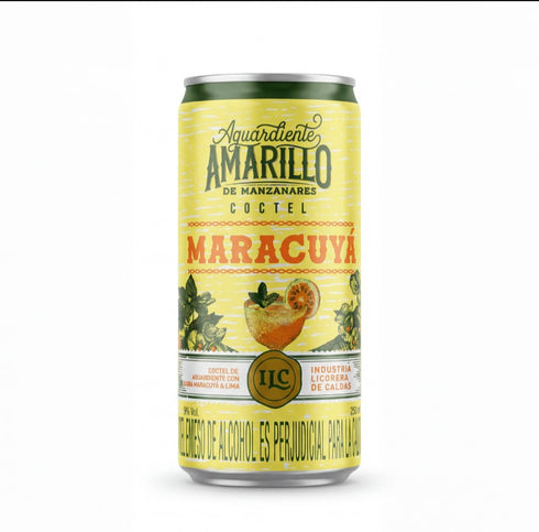 COCTEL AGUARDIEN AMARILLO 269ML MARACUYA
