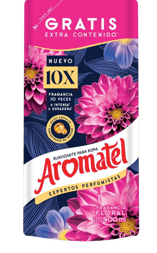 SUAVIZANTE AROMATEL 400ML FLORAL DP