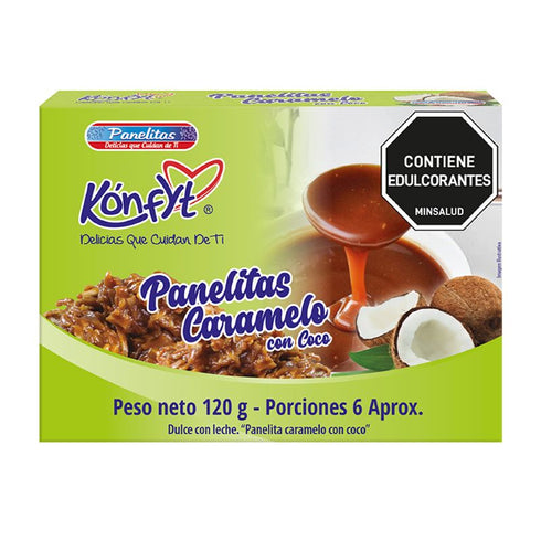 PANELITA KONFYT 120G CARAMELO