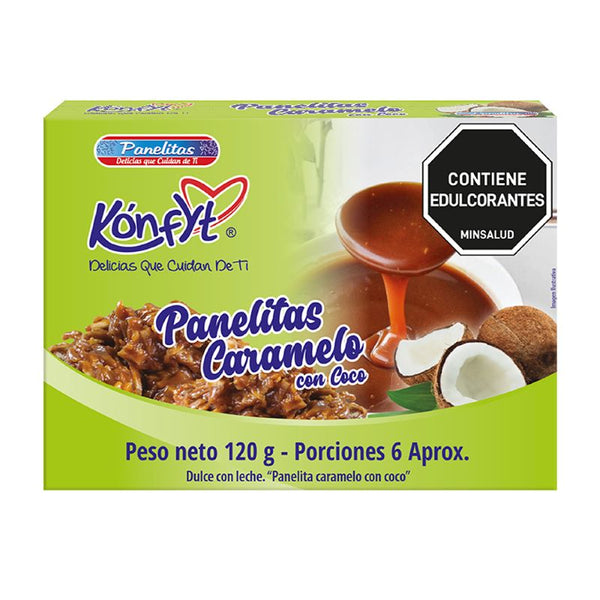 PANELITA KONFYT 120G CARAMELO