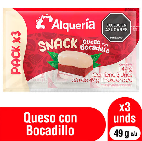 QUESO CON BOCADILLO DELVECCHIO 3U 147G