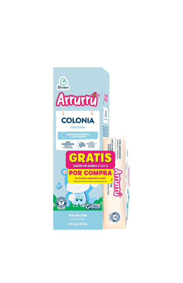COLONIA AZUL ARRURRU 120ML + JABON SUAVI