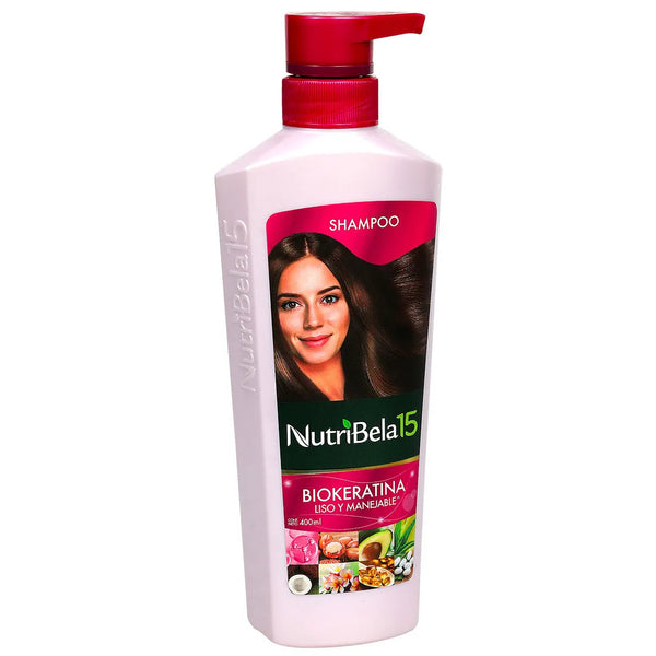 SHAMPOO NUTRIBELA 400ML BIOKERATINA