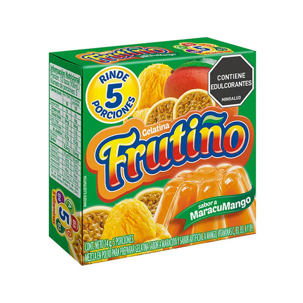 GELATINA FRUTINO 14G MARACU-MANGO