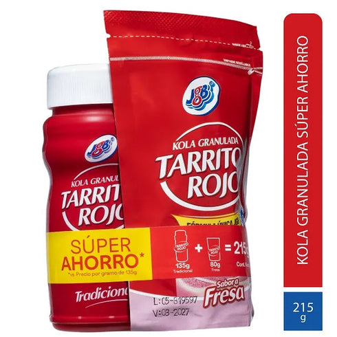 KOLA GRANULADA JGB 135G FRESA + 80G