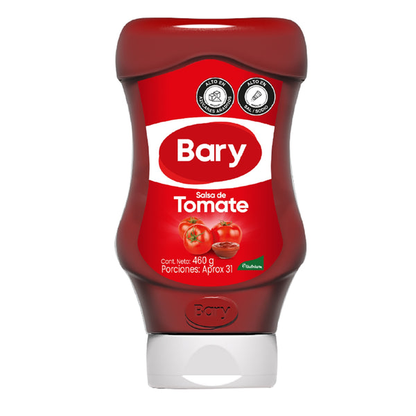 SALSA TOMATE BARY 460G SQUEZEE PET