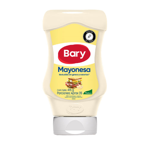 SALSA MAYONESA BARY 415G SQUEZEE B/CAL