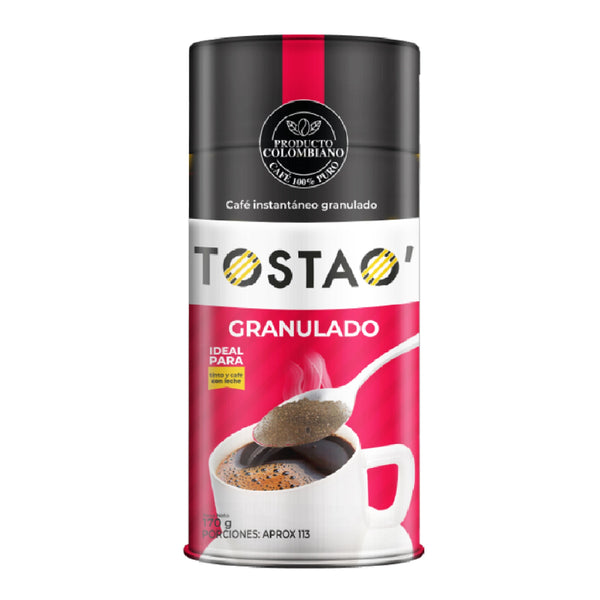 CAFE TOSTAO INSTANTANEO GRANULADO 170G