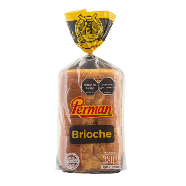 PAN TAJADO BRIOCHE PERMAN X 380G