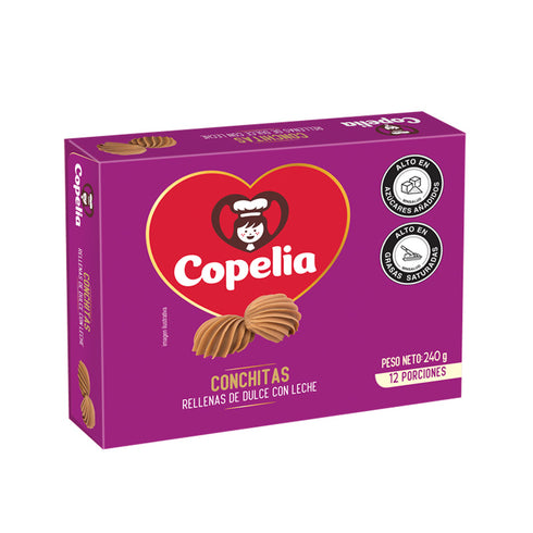 PANELITA COPELIA 12U 240G CONCHITAS