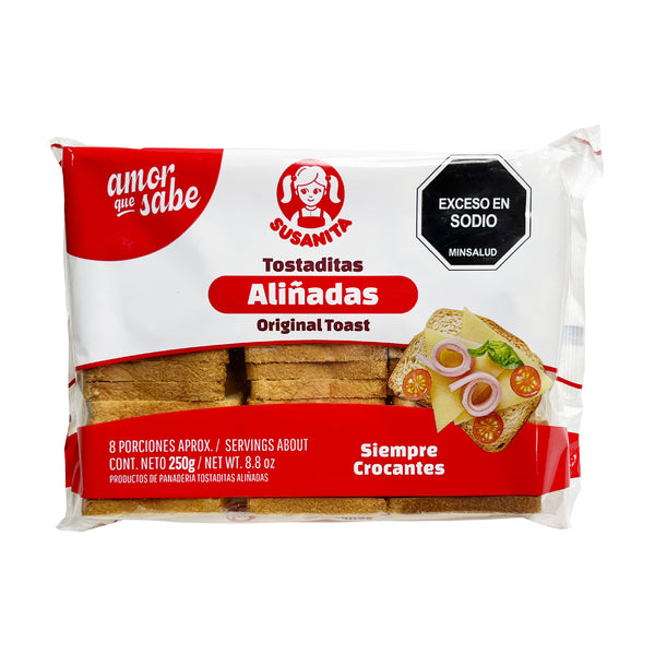 TOSTADA SUSANITA 250G ALINADA NAVIDAD