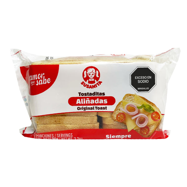TOSTADA SUSANITA 90G ALINADA