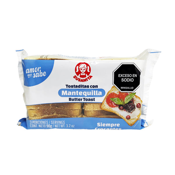 TOSTADA SUSANITA 90G MANTEQUILLA