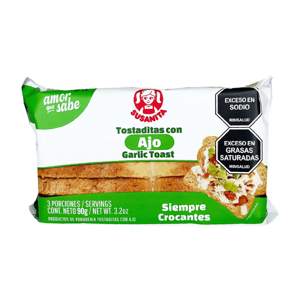 TOSTADA SUSANITA 90G AJO