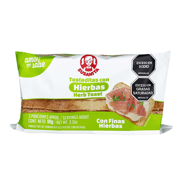 TOSTADA HIERBAS 90GR SUSANITA