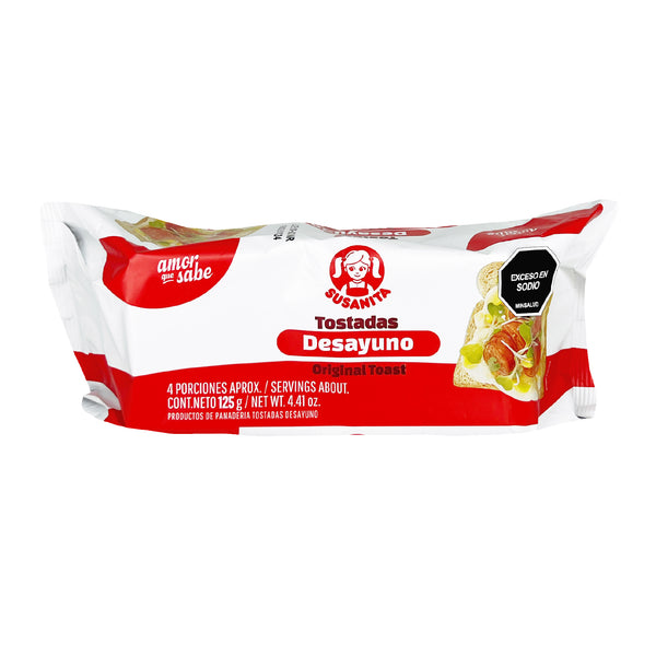 TOSTADA SUSANITA 125G TIPO/DESAYUNO