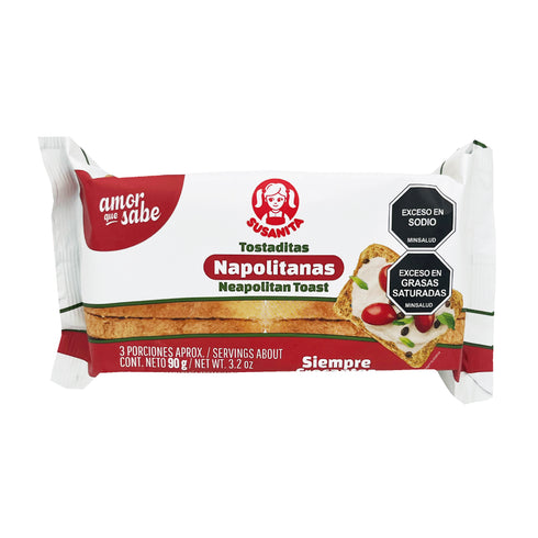 TOSTADA SUSANITA 90G NAPOLITANAS