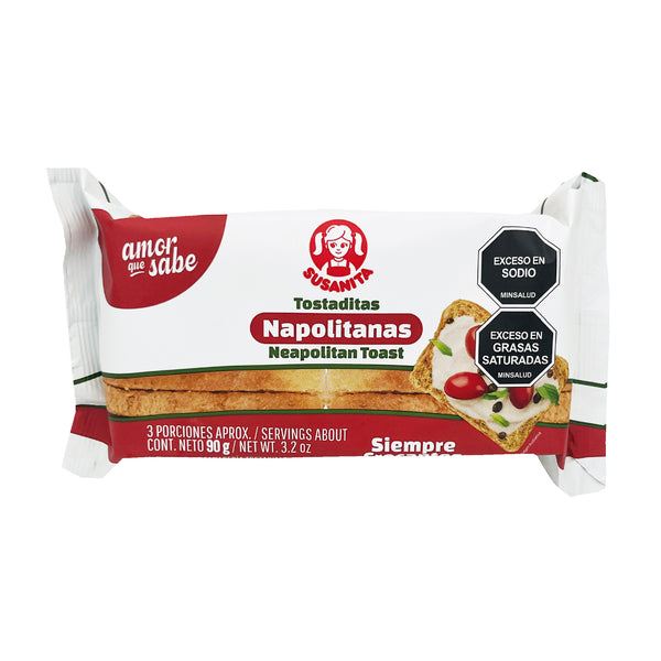 TOSTADA SUSANITA 90G NAPOLITANAS