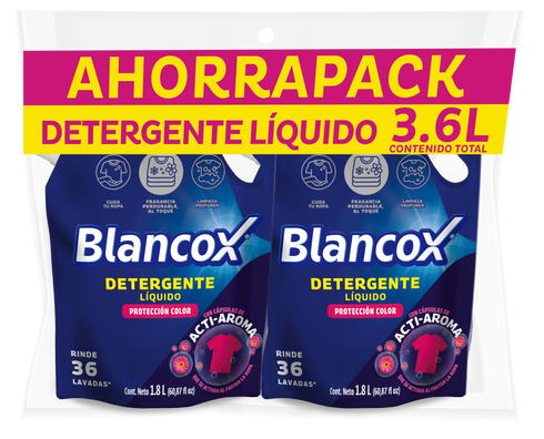 DETERGENTE LIQUIDO BLANCOX 2U 1800ML