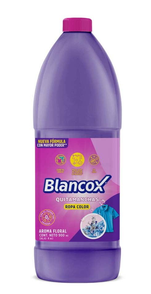 QUITAMANCHAS BLANCOX 900ML ROPA COLOR