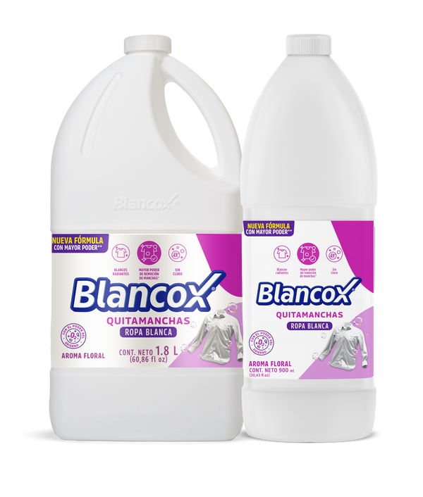 DESMANCHADOR BLANCOX 1800ML+900ML BLANCA
