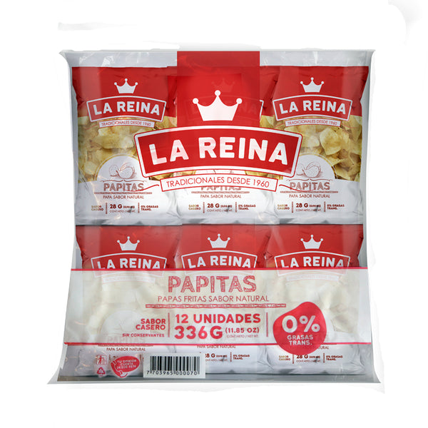 PAPA LA REINA 12U 336G NATURAL